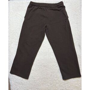 Starter Brand Mens Baggy Fit Sweatpants Brown Size M 32-34  80/20 Cotton/Poly